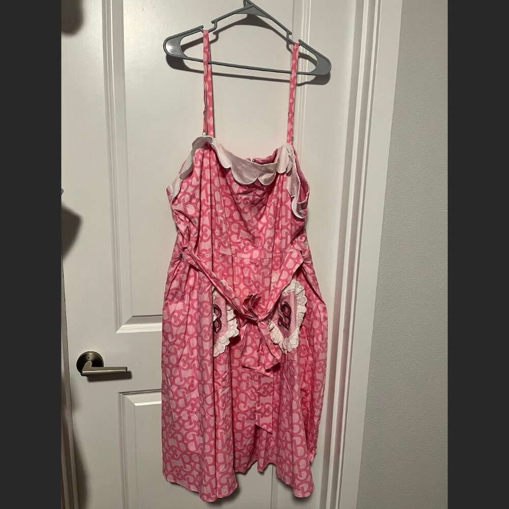 Hot Topic Barbie Heart Retro Sweetheart Dress Plus Size 4/4X NWT - Picture 4 of 6